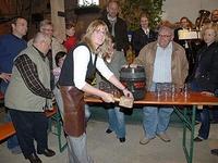 Bieranstich "Eltingshäuser Dorffest"
